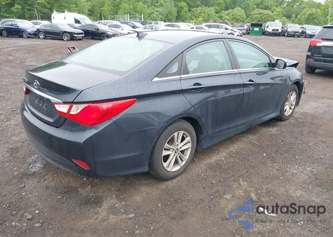 2014 Hyundai Sonata Gls z USA, uszkodzony, nr VIN 5NPEB4AC0EH905252